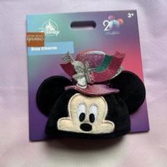 香港ディズニー 20周年 バッジ キーホルダー ミッキー 日本未発売 新作！