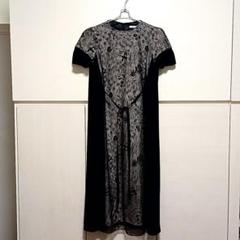 AMACA ネイビーワンピース Starry Night ドレス 40