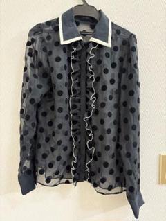 美品♪ロイスクレヨン スワロー刺繍ストライプ シャツ フリル グリーン 楽天市場】ロイスクレヨン ブラウス（シャツ・ブラウス