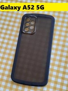 GalaxyA52★透明ケース　可愛いケース　Galaxyケース 黒のサムネイル