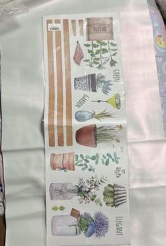 ウォールステッカー 植物 庭 背景デカール