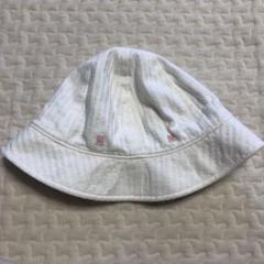 ファミリア　ホワイト バケットハット　49cm