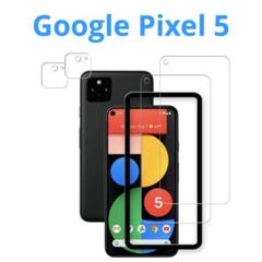 Google Pixel 5 ガイド枠 ガラスフィルム カメラフィルム