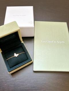VanCleer&ArpelsスウィートパピヨンブレスレットMOP