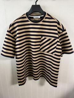 【希少・美品】JIL SANDER ストライプ Tシャツ M