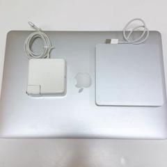 MacBook Pro A1398 外付けCD/DVDドライブ 電源アダプタ付属