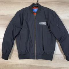 美品 adidas MA-1 フライトジャケット メンズM ネイビー adidas Originals アディダス ジャケット メンズ ボールド