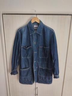 BLUE BLUE デニムカバーオール サイズ3 BLUE BLUE - BLUE BLUE ユーズド加工デニムカバーオール！日本製