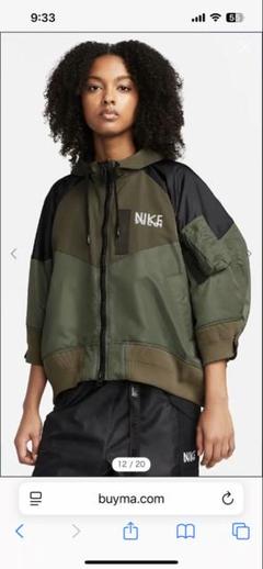 nike sacai ジャケット　カーキ レア NIKE x sacai Full Zip HD Jacket カーキ M - メルカリ