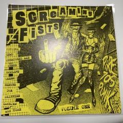 SCREAMING FISTS VOL.1 LP rare punk コンピ