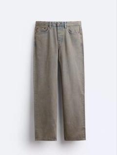 ZARA ストレートフィット　デニムパンツ