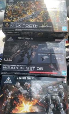 アーマード・コア ミルクトゥース BD-011 MELANDER ウェポン05 ARMORED CORE Ⅵ FIRES OF RUBICON』より新たなAC「ミルク