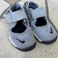Nike キッズサンダル グレー メッシュ