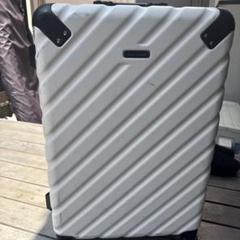 日本製　ACE ワールドトラベラー エラコール スーツケース 90L 中古　　白 日本製 ACE ワールドトラベラー エラコール スーツケース 90L