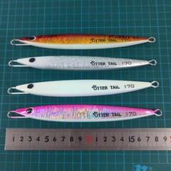 オッターテール OTTER TAIL 鉛 170g　未使用品・美品　4本セット① オッターテール OTTER TAIL 鉛 170g 未使用品・美品 4本セット②
