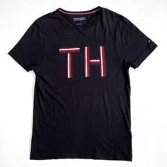 TOMMY HILFIGER トミーヒルフィガー Tシャツ ブラック S TH
