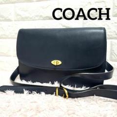 COACH オールドコーチ ゴールド ターンロックショルダーバッグ 960 美品