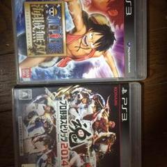 プレステ3 プロ野球スピリッツ2014 ワンピース海賊無双