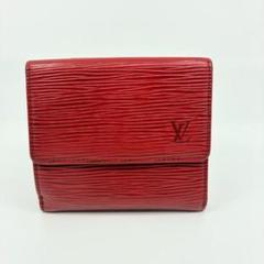 ルイヴィトン LOUIS VUITTON エピ 二つ折り財布 A1321C5