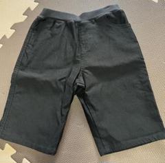 ハーフパンツ 黒 半ズボン 130cm
