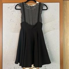 Rouge Diamant 黒 ドット柄 ワンピース