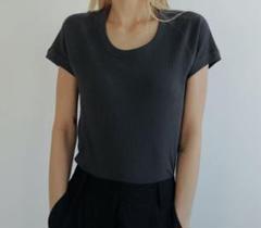 anuke　Vintage Rib Tops