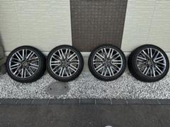 クラウン210 系ホイール　純正ブラックスパッタリングホイール　1本売り美品 送料無料* 新車外し☆トヨタ 210系 クラウン アスリート