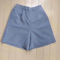 （美品着用数回）A.V..Vチェック柄ショートパンツ
