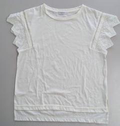 JEANASIS 袖レース トップス カットソー Tシャツ 白T トップスのサムネイル