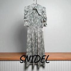 『新品』SNIDEL 花柄 ノースリーブ ロング丈♡ワンピース