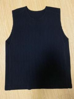 Hommeplisse issey miyake ベスト ノースリーブ