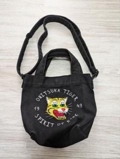 すぐ届く】 オニツカタイガー スモール キャンバス バッグ