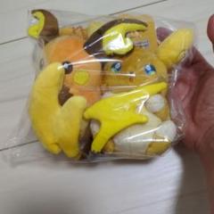 磁石でくっつくペアマスコット にたものどうし ライチュウ＆アローラライチュウ 41CZhTlYJzL.jpg_BO30,255,255,