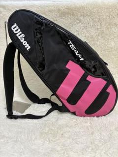 Wilson ウィルソン ラケットバッグ　ブラック　ピンク