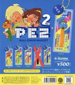 楽天市場】PEZ ボールチェーンマスコット 全8種セット ガチャ