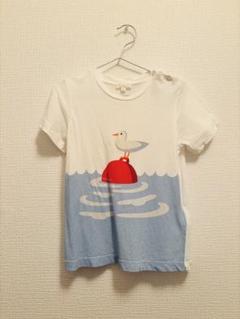 GUCCI 24m Tシャツ　ブランドロゴ入り