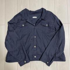 古着　カルバンクライン　ck ジャケット　ブルー