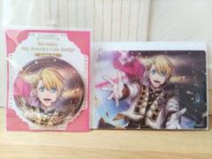 ＊うたプリ＊　来栖翔　バースデー　アクリルキーリング＆BIGジュエリー缶バッジ