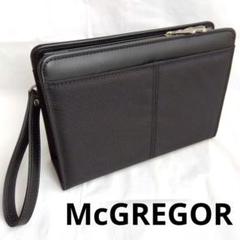 美品　McGREGOR　クラッチバッグ　セカンドバッグ　黒　ストラップ