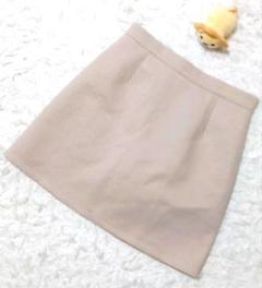 新品 極美品 グレイル/レディース/スカート/総柄/ベージュ/ジップアップ【M】