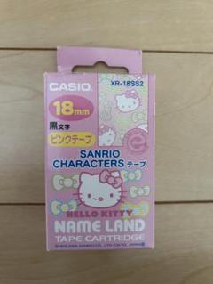 CASIO ネームランド ハローキティ 18mm テープカートリッジのサムネイル