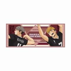 【新品未開封】ハイキュー !! 稲荷崎高校 ジャージ フェイスタオル　ちみけも 新品未開封】ハイキュー !! 稲荷崎高校 ジャージ フェイスタオル