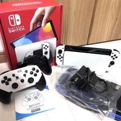 Switch本体（有機EL）+純正コントローラー【美品】 楽天市場】ニンテンドー スイッチ 純正 コントローラーの通販