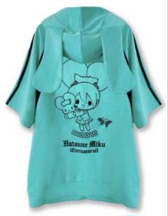 M　初音ミク と シナモロール　トラックジャケット　黒、他L　3L　緑　ピアプロ L 初音ミク と シナモロール トラックジャケット 緑、他M 3L 黒
