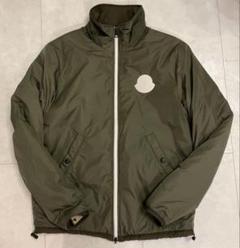 極美品 モンクレール ボンバージャケット トリコロール ロゴワッペン カーキ M t31117-17-04.jpg