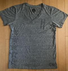 CHROME HEARTS ビンテージVネック プリントTシャツ 霜降り CHROME HEARTS ビンテージVネック プリントTシャツ 霜降り