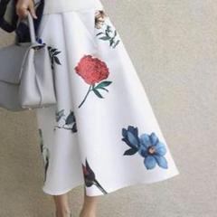 アメリ　花柄スカート