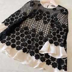 新品 マックスアンドコー 刺繍ブラウス 38 M