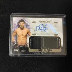 UFC　ドミニク・クルーズ　ブラックプリズム　メモラビリアカード　psa9 UFC ドミニク・クルーズ ブラックプリズム メモラビリアカード