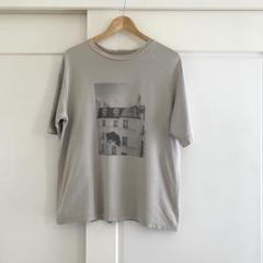 IENA イエナ paris フォト Tシャツ グレー ワイドシルエット 美品のサムネイル